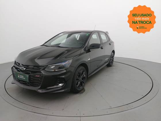 CHEVROLET ONIX 1.0 TURBO FLEX RS AUTOMÁTICO CHEVROLET ONIX 1.0 TURBO FLEX RS AUTOMÁTICO